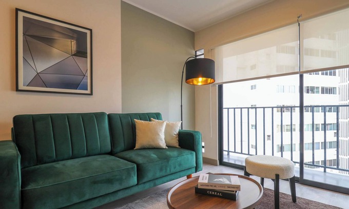 San Isidro Centro Financiero Apartment | w* | Grandiose 1BR w/Great Balcony in San Isidro