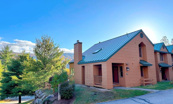 Bretton Woods House | W29 Renovated Bretton Woods condo with ski slope views, A/C, fireplace and fast wifi, Dog Friendly!
