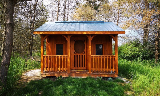 Hepworth House | Wagamese Glamping Bunkie, Hepworth, 3 Wooded Acres