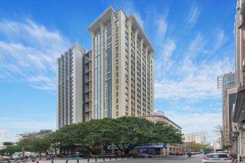 Guangzhou Apartment | WAIFIDEN Duplex Hotel Apartment Zhongyong Jinyu Branch-Free shuttle bus during the Canton Fair