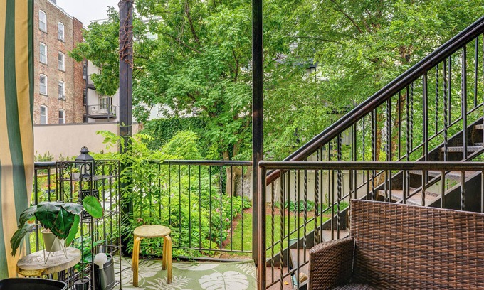 Hoboken Apartment | Walk to Washington St: Hoboken Apt w/Balcony!