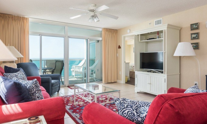 North Myrtle Beach Condo | Warm and inviting 4 bedroom condo in the Cherry Grove area | Laguna Keyes - 1002
