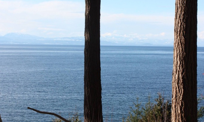 Roberts Creek Cottage | Warm, comfortable, cozy cottage with partial ocean view and beach access