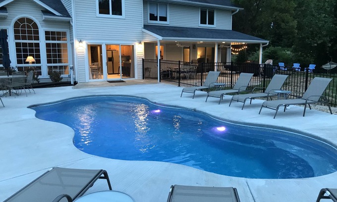 Osage Beach House | Waterfront 6 bedroom Home with Private Pool and Dock