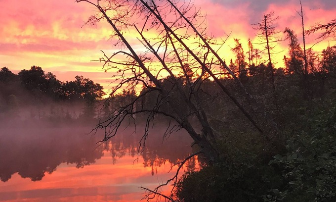 Lac du Flambeau Cabin | Waterfront Cabin: Pontoon Boats, Canoes, Kayaks. Pets Ok. Colorama Specials!