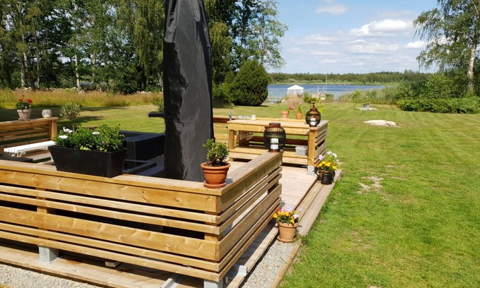 Vaxjo Municipality House | Waterfront cottage by the lake Åsnen (Please note: no electricity or running water)