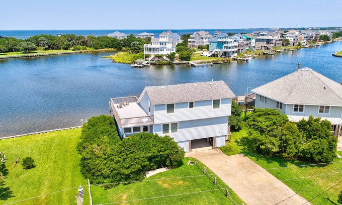 Brigands' Bay House | Waterfront, Dog-Friendly House w/Shared Pool, Free WiFi, Private W/D, Central AC