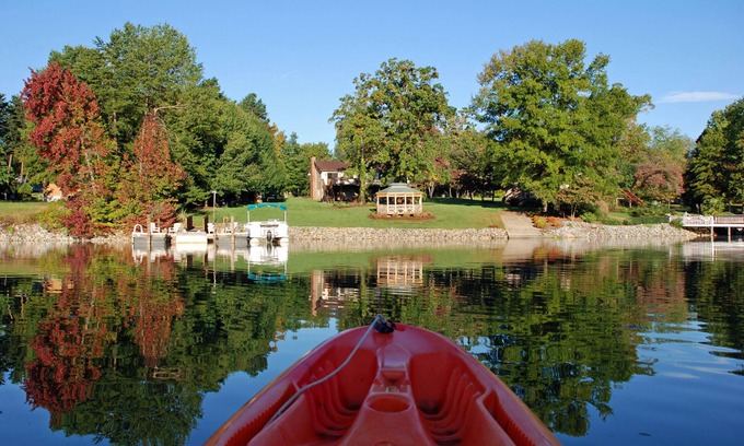 Terrell House | Waterfront escape - private dock & boat ramp, hot tub/game room/large back yard