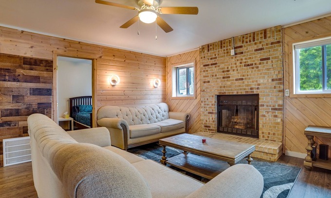 Grayling House | Waterfront Houghton Lake Vacation Rental w/ Dock!