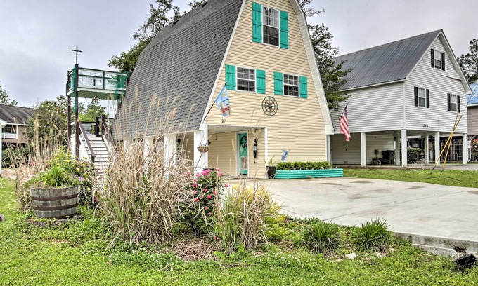 Kiln House | Waterfront Kiln Retreat w/ Multiple Decks & Dock!