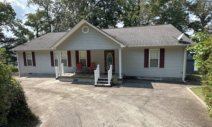 Scottsboro House | Waterfront Mid Lake Home with Dock ~ Pets Welcome! ~ Same Cove as Boat Ramp!