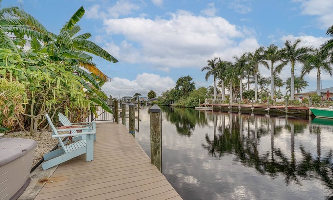North Fort Myers House | Waterfront North Fort Myers Home w/Private Pool!