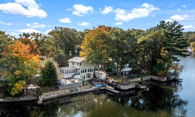 Hopkinton House | Waterfront Retreat | Dock, Kayak & Lake Views