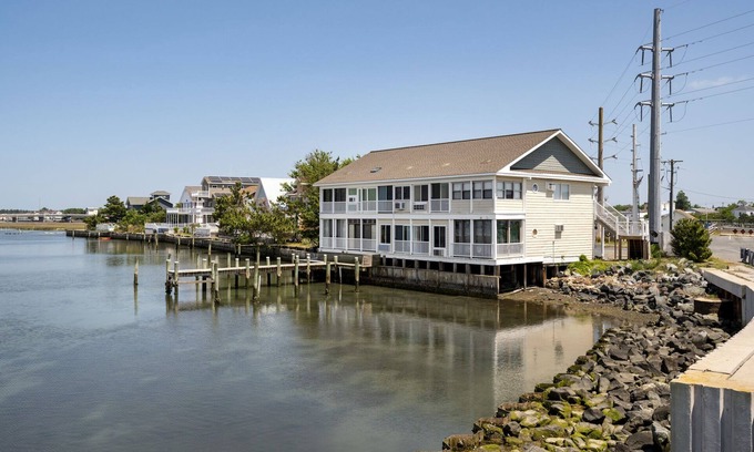 Chincoteague Condo | Waterfront Sunsets on Marsh Island!