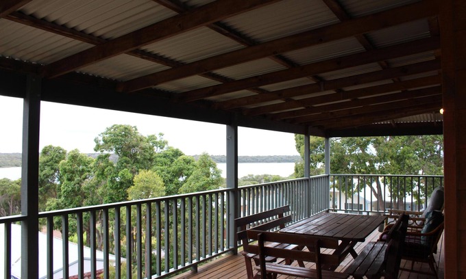 Augusta House | Waterside View has views up and down the Blackwood River - Waterside View - River views