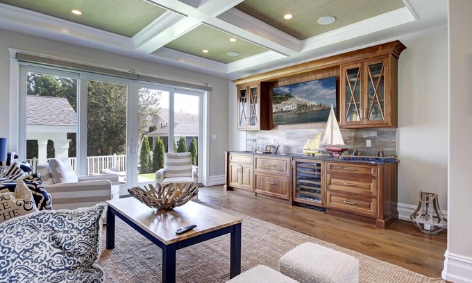 Stone Harbor House | Welcome to paradise in Southern Stone Harbor. Unobstructed southwestern wetland and bay views abound from this 4,000 s.f. 6 Bedroom, 6 Full Bath,