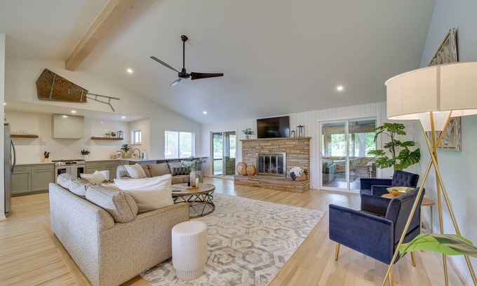 Tulsa House | Well-Appointed Tulsa Home w/Fire Pit & Patio!
