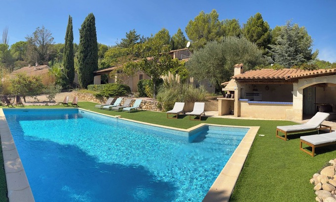 Murviel-les-Beziers Villa | Well equipped spacious villa with private pool between sea/mountains