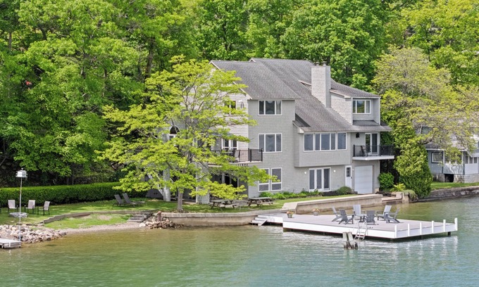 Hammondsport House | West Lake Retreat: private lake home on Keuka's west side, sleeps 10
