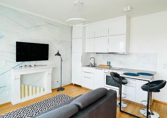 Holesovice Apartment | White Pearl Studio with parking in Holešovice