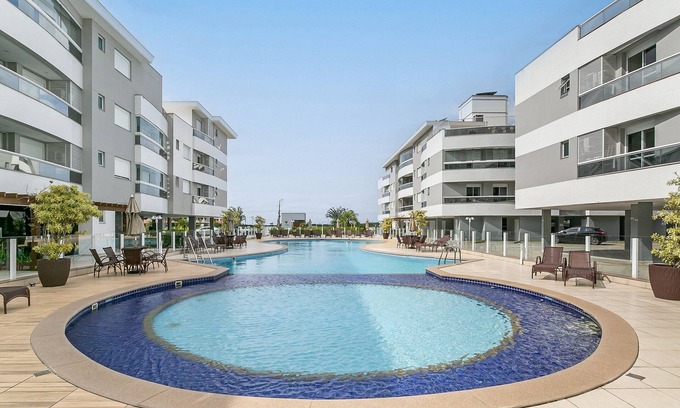 Ingleses Norte Apartment | WI-FI 500mb | Pool | Barbecue Grill #IA27
