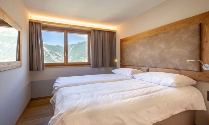 Vercorin Apartment | Wifi, ski-in/ski-out & foot of the slopes, sauna, hammam, tv, ski locker, 59m², Vercorin