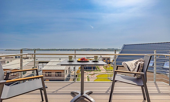 Schleswig Apartment | Wiking-koje 11 - Aufzug, Dusche, Balkon, Waschmaschine, Parkplatz