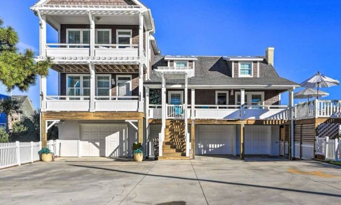 Atlantic Beach Cottage | Windsong Beach Cottage- with Amazing Ocean Views