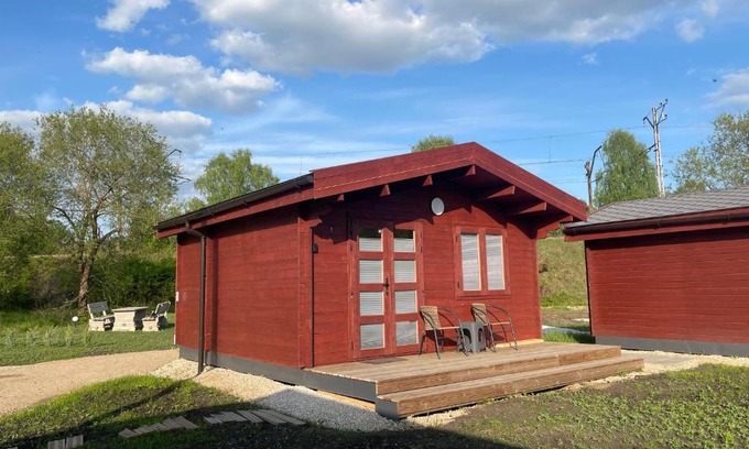 Saulkrasti Other | WOMOCAMP Holzhütte 1