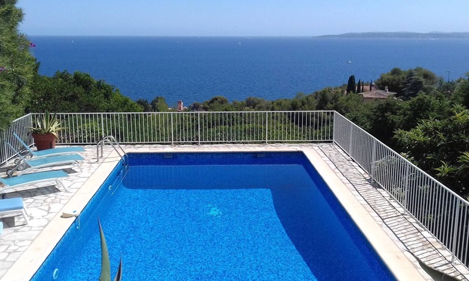 Les Issambres Villa | Wonderful view of the Big Blue! French Riviera - Full South and sea walk