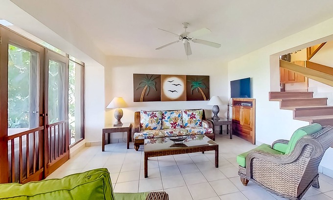El Ocotal Villa | Wonderful ocean view resort villa BBQ area, shared pool and beach access
