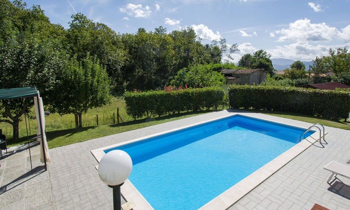 Villa Collemandina Villa | Wonderful private villa for 7 guests with private pool, WIFI, TV, patio and pets allowed