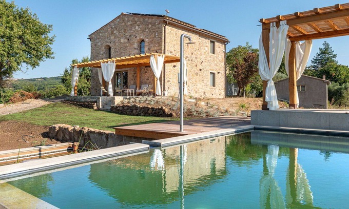 Roccastrada House | Wonderful private villa for 10 people with private pool, WIFI, terrace, pets allowed and parking