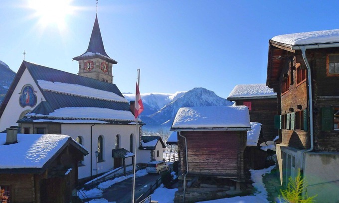 Riederalp House | Wonderful private villa for 8 guests with WIFI, TV, patio and panoramic view