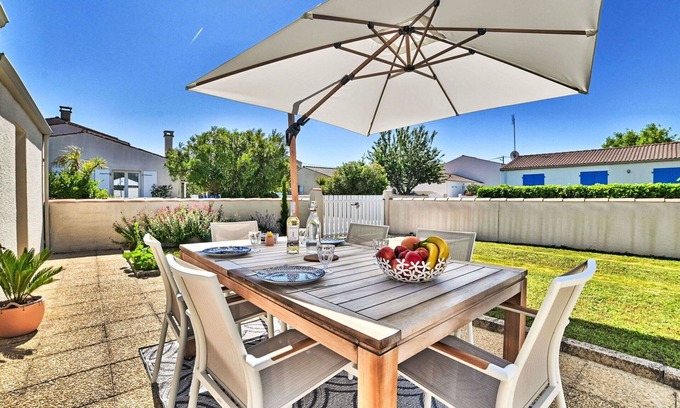 La Bree-les-Bains House | Wonderful private villa for 4 people with WIFI, TV and terrace
