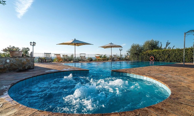 Montaione Villa | Wonderful private villa with private pool, WIFI, A/C, hot tub, TV, balcony, close to San Gimignano