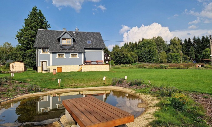 Krizany House | Wonderful private villa for 10 people with WIFI, TV, terrace and parking