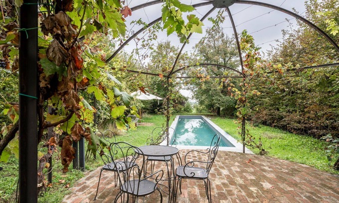 Ottiglio House | Wonderful private villa with private pool, WIFI, TV, terrace, panoramic view and parking
