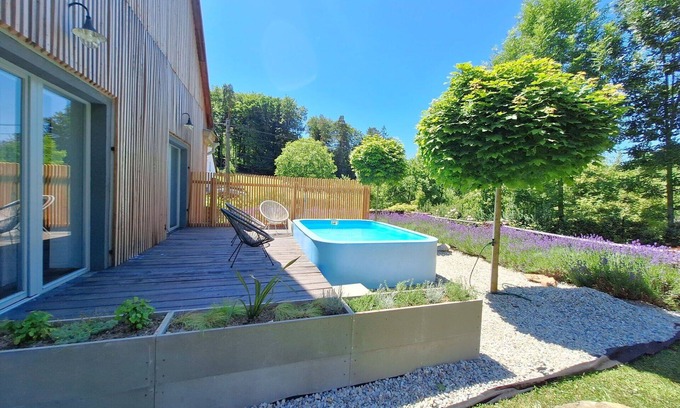 Brnicko House | Wonderful private villa for 6 people with private pool, WIFI, terrace and panoramic view
