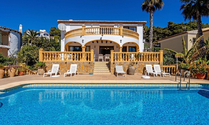Balcon del Mar Villa | Wonderful private villa for 8 guests with A/C, private pool, TV, terrace and panoramic view