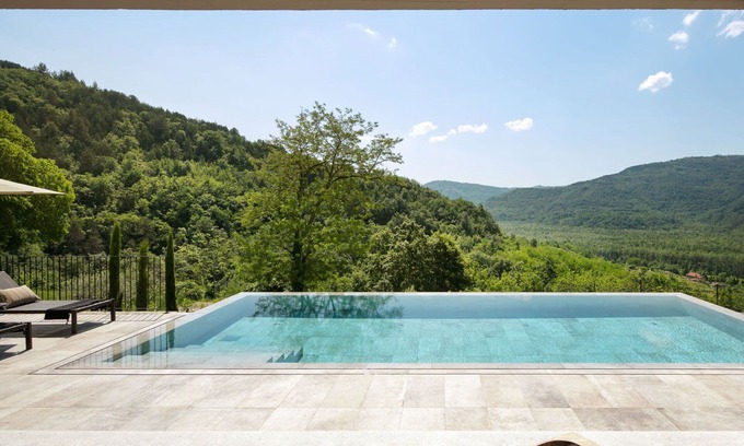 Sveti Bartol Villa | Wonderful private villa for 6 guests with private pool, A/C, WIFI, TV, terrace and panoramic view
