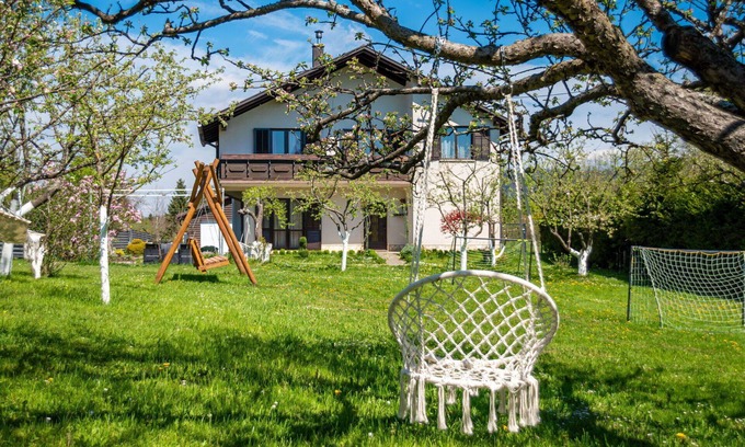 Trsce House | Wonderful private villa with A/C, hot tub, private pool, WIFI, TV, patio and pets allowed