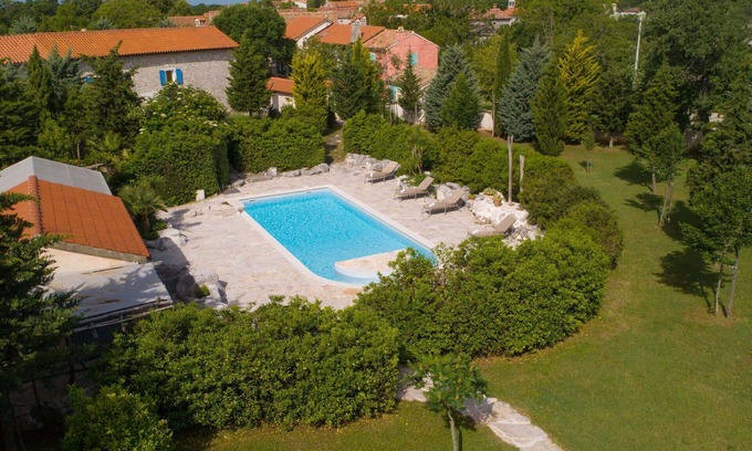 Sajini Villa | Wonderful private villa for 12 people with A/C, WIFI, private pool, TV, terrace and pets allowed