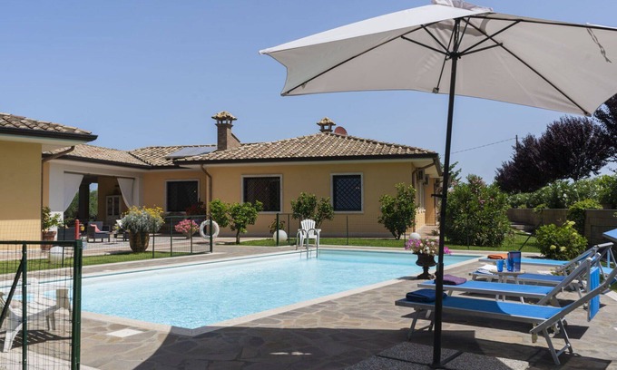 Marta House | Wonderful private villa for 10 people with A/C, WIFI, private pool and patio