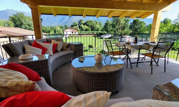 Prati Meriggi Villa | Wonderful private villa for 7 people with WIFI, A/C and terrace