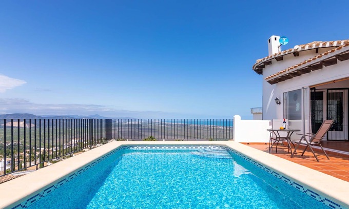 Monte Pego House | Wonderful private villa with A/C, WIFI, private pool, TV, terrace, panoramic view and parking