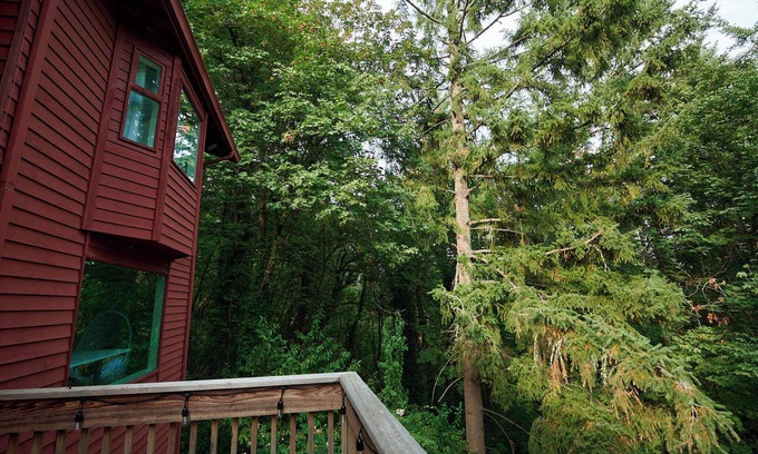 Fairmont House | Wooded Hillside Retreat w/Heated indoor Pool