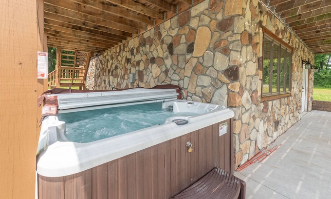 McHenry House | Wooded Retreat with Hot Tub & Pool Table Near Wisp