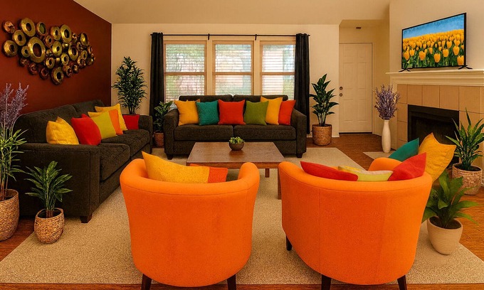 Aubrey House | Work, Play & Stay | King bed with Foosball!