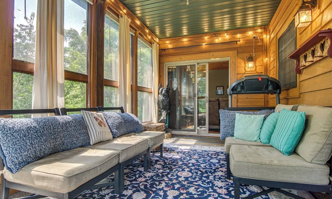 Bakersville Cottage | Wraparound Porch w/Views: Blue Ridge Mtn Gem!